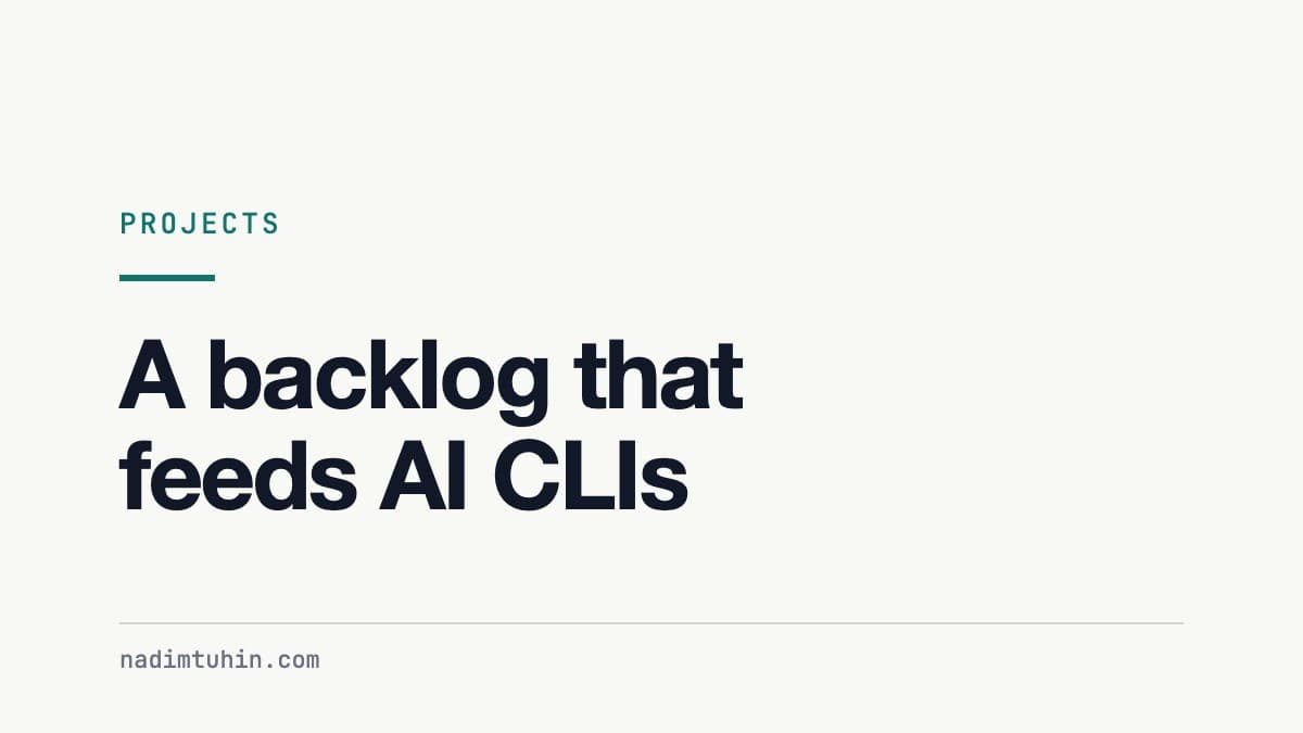loopwork: a task queue that feeds AI coding CLIs